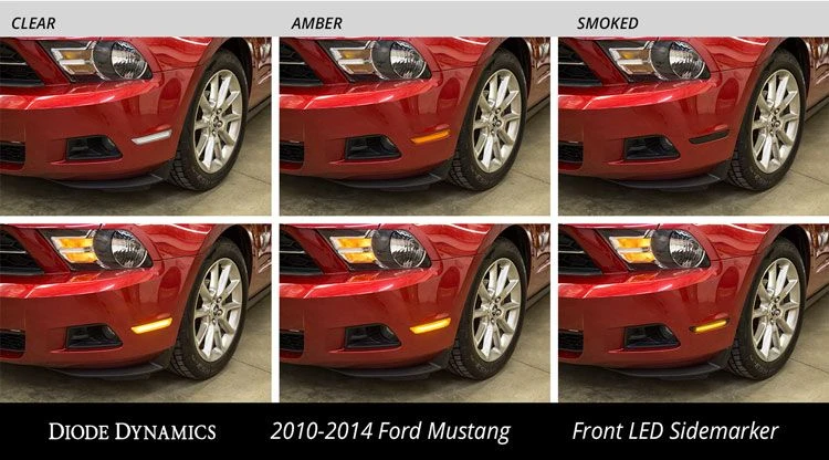 Diode Dynamics LED Sidemarkers For 2010-2014 Ford Mustang - Image 6