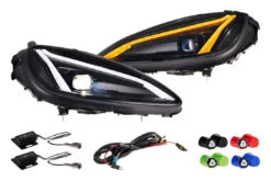 Chevrolet Corvette (05-13): Morimoto XB LED Headlights (C8 Style) Gen II