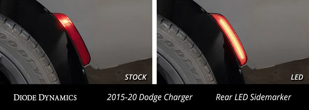 Diode Dynamics LED Sidemarkers For 2015-2023 Dodge Charger 8 Diode Dynamics LED Sidemarkers For 2015-2023 Dodge Charger - Image 6