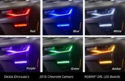 Chevrolet Camaro SS 2016-2018: Diode Dynamics Multicolor DRL LED Boards (RGBWA) 25 Chevrolet Camaro SS 2016-2018: Diode Dynamics Multicolor DRL LED Boards (RGBWA) -Winnipeg Hid Store 16 chevy camaro rgbwa collage