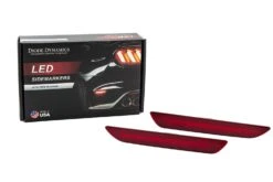 Diode Dynamics LED Sidemarkers For 2015-2023 Ford Mustang -Winnipeg Hid Store 2015 mustang led sidemarker red packaging