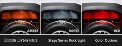 Diode Dynamics: Stage Series Single-Color LED Rock Light (12-pack) 19 Diode Dynamics: Stage Series Single-Color LED Rock Light (12-pack) -Winnipeg Hid Store 2024 toyota tacoma rocklight single color options collage 1 2