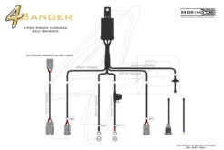 Morimoto Offroad 2-Pod Power Harness -Winnipeg Hid Store 92281.070