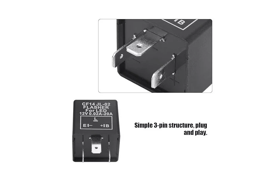 LED Turn Signal Flasher: CF14 4 LED Turn Signal Flasher: CF14 - Image 2