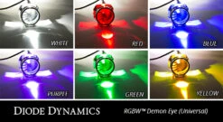 Demon Eyes: Diode Dynamics Pro-Series (RGBW) -Winnipeg Hid Store DemonEye Collage