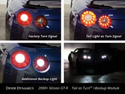 Nissan GT-R 2009-2021 | Tail As Turn™ Module 10 Nissan GT-R 2009-2021 | Tail As Turn™ Module -Winnipeg Hid Store GTR TAT Collage V2