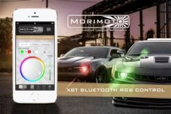 RGB Controller: Morimoto XBT Bluetooth -Winnipeg Hid Store Morimoto XBT RGB LED Bluetooth Headlight Controller Action 1