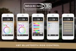 RGB Controller: Morimoto XBT Bluetooth -Winnipeg Hid Store Morimoto XBT RGB LED Bluetooth Headlight Controller Action 2