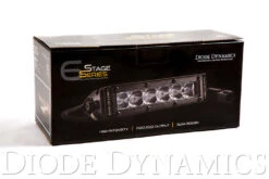 Diode Dynamics SS6 Stage Series 6″ Amber Light Bar (Pair) -Winnipeg Hid Store SS6 Front 1