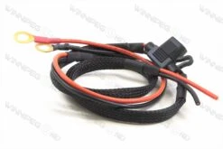 Power Harness: Fused W/Terminals (12V +/-)