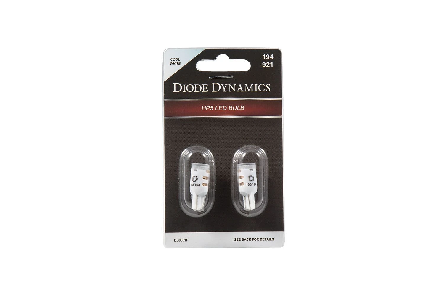 194: Diode Dynamics HP5 LED Bulbs (Red) 4 194: Diode Dynamics HP5 LED Bulbs (Red) - Image 2