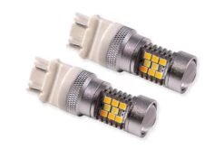 3157: Diode Dynamics HP24 Switchback Dual-Color Turn Signal LED Bulbs