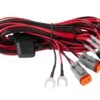 Diode Dynamics Light Duty Dual Output 2-Pin Offroad Wiring Harness -Winnipeg Hid Store dd4033 light duty dual output offroad wiring harness 1