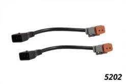 Deutsch DT 2-Pin Adapter Wires (Pair) -Winnipeg Hid Store dd4079 5202 dt adapter pair side titled