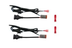 Deutsch DT Adapter Wires W/ Backlight Tap (Pair) -Winnipeg Hid Store dd4106p worklight h11 backlight tap wire kit