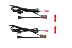 Deutsch DT Adapter Wires W/ Backlight Tap (Pair) -Winnipeg Hid Store dd4107p worklight 5202 backlight tap wire kit