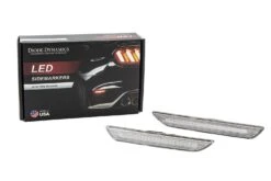 Diode Dynamics LED Sidemarkers For 2015-2023 Ford Mustang -Winnipeg Hid Store dd5002 2015 mustang led sidemarker clear packaging