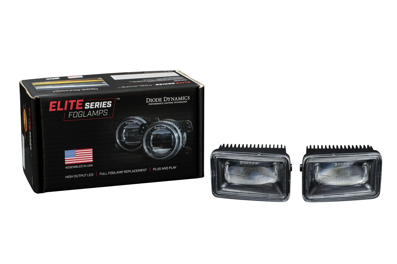 Diode Dynamics Elite Series Type F2 LED Fog Lamps 3 Diode Dynamics Elite Series Type F2 LED Fog Lamps