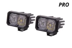 Diode Dynamics SSC2 SAE/DOT White Pro Standard LED Pods (Pair) 13 Diode Dynamics SSC2 SAE/DOT White Pro Standard LED Pods (Pair) -Winnipeg Hid Store dd6408p c2 pro white combo standard wbl pro titled
