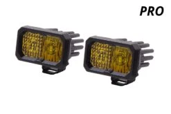 Diode Dynamics SSC2 SAE Yellow Pro Standard LED Pods (Pair) 21 Diode Dynamics SSC2 SAE Yellow Pro Standard LED Pods (Pair) -Winnipeg Hid Store dd6412p c2 pro yellow combo standard abl pro titled