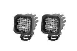 Diode Dynamics SSC1 White Standard LED Pods (pair) -Winnipeg Hid Store dd6442p ssc1 sport wide white bbl standard pair front