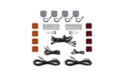 Diode Dynamics: Stage Series Single-Color LED Rock Light (4-pack) 15 Diode Dynamics: Stage Series Single-Color LED Rock Light (4-pack) -Winnipeg Hid Store dd7738 rocklight installer kit 4p sc 1