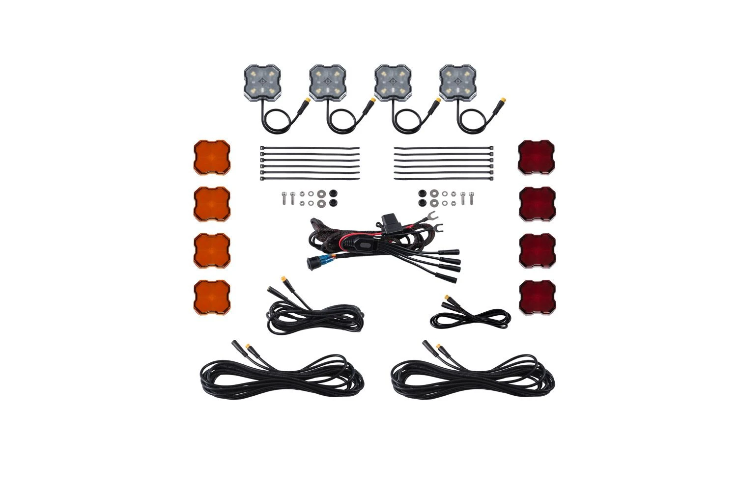 Diode Dynamics: Stage Series Single-Color LED Rock Light (4-pack) 4 Diode Dynamics: Stage Series Single-Color LED Rock Light (4-pack) - Image 2