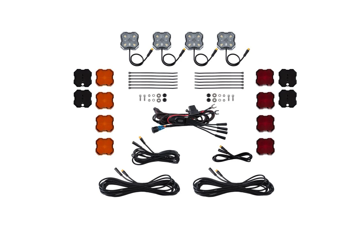 Diode Dynamics: Stage Series Single-Color LED Rock Light (4-pack) 5 Diode Dynamics: Stage Series Single-Color LED Rock Light (4-pack) - Image 3