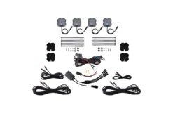 Diode Dynamics: Stage Series RGBW LED Rock Light (4-Pack) -Winnipeg Hid Store dd7741c rocklight installer kit 4p rgbw magnet controller 1
