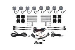 Diode Dynamics: Stage Series RGBW LED Rock Light (8-Pack) 16 Diode Dynamics: Stage Series RGBW LED Rock Light (8-Pack) -Winnipeg Hid Store dd7745c rocklight installer kit 8p rgbw magnet controller 1