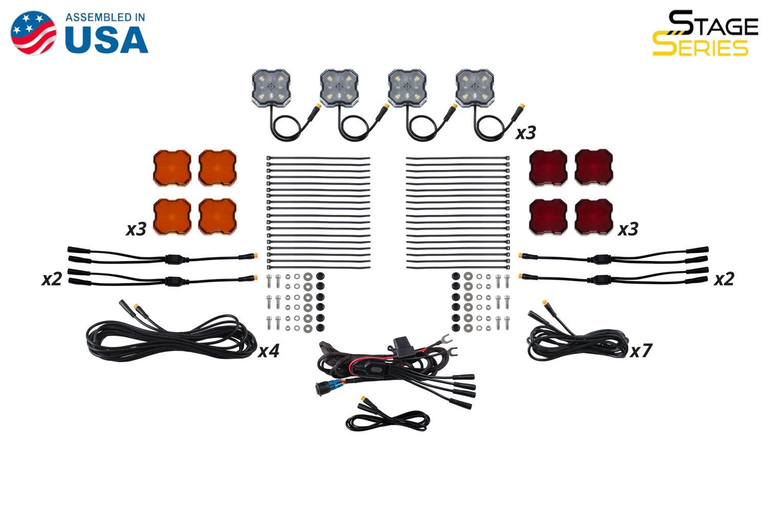 Diode Dynamics: Stage Series Single-Color LED Rock Light (12-pack) 4 Diode Dynamics: Stage Series Single-Color LED Rock Light (12-pack) - Image 2