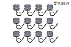 Diode Dynamics: Stage Series RGBW LED Rock Light (12-Pack)