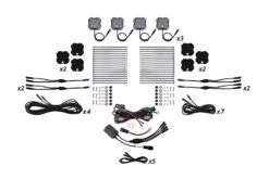 Diode Dynamics: Stage Series RGBW LED Rock Light (12-Pack) -Winnipeg Hid Store dd7749c rocklight installer kit 12p rgbw magnet controller 1