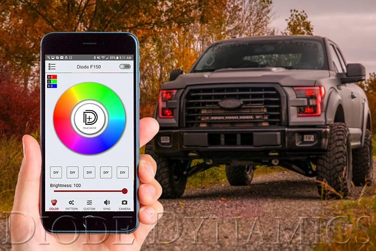 RGBW Controller: Diode Dynamics Bluetooth 9 RGBW Controller: Diode Dynamics Bluetooth - Image 7