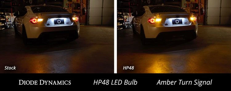 3156/3157: Diode Dynamics HP48 Turn Signal LED Bulbs (Amber) 4 3156/3157: Diode Dynamics HP48 Turn Signal LED Bulbs (Amber) - Image 2