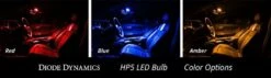 194: Diode Dynamics HP5 LED Bulbs (Red) 13 194: Diode Dynamics HP5 LED Bulbs (Red) -Winnipeg Hid Store hp5 color collage 1