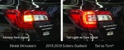 Subaru Outback 2015-2019 | Tail As Turn™ Module -Winnipeg Hid Store outback tat collage 1 b