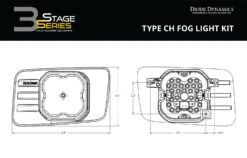 Diode Dynamics SS3 SAE Type CH Fog Light Kit 21 Diode Dynamics SS3 SAE Type CH Fog Light Kit -Winnipeg Hid Store ss3 typech 119655